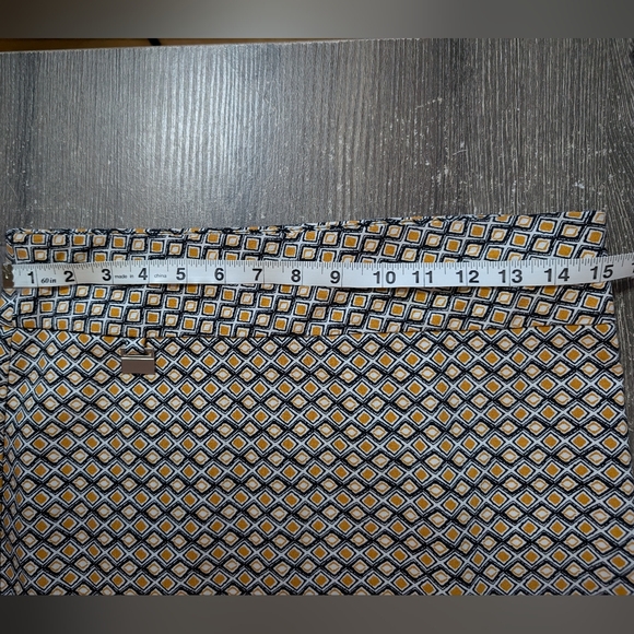 Alex & Olivia patterned pencil office skirt size medium - Picture 7 of 11